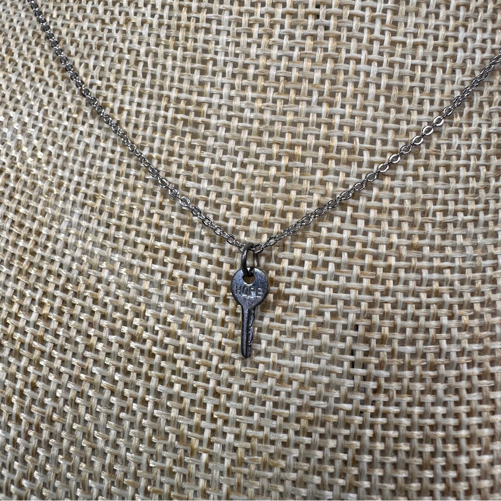 The Giving Keys Silver HOPE Key Necklace - Picture 3 of 6